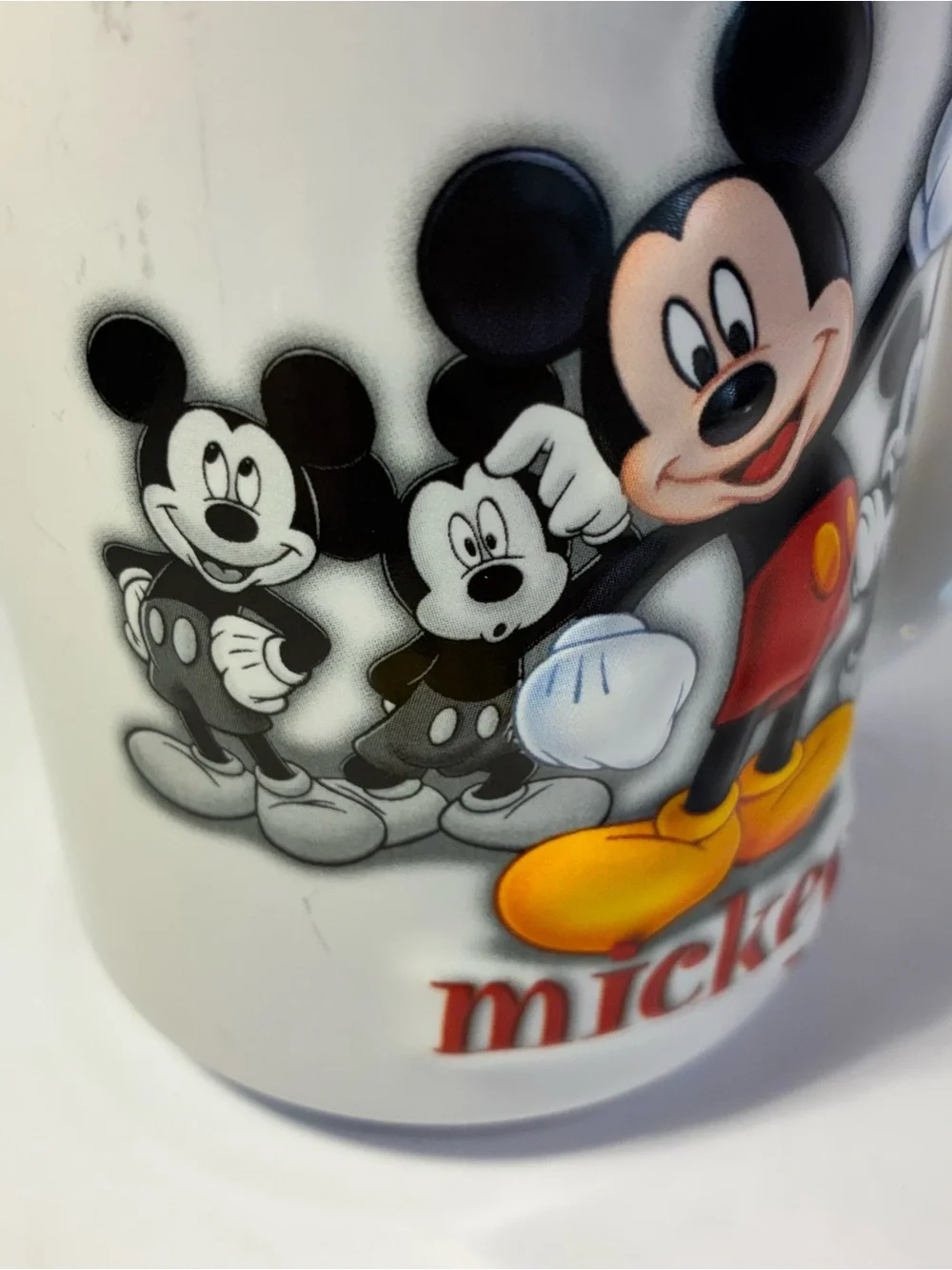 Disney Parks Authentic Original Mickey Mouse Retro Ceramic Mug